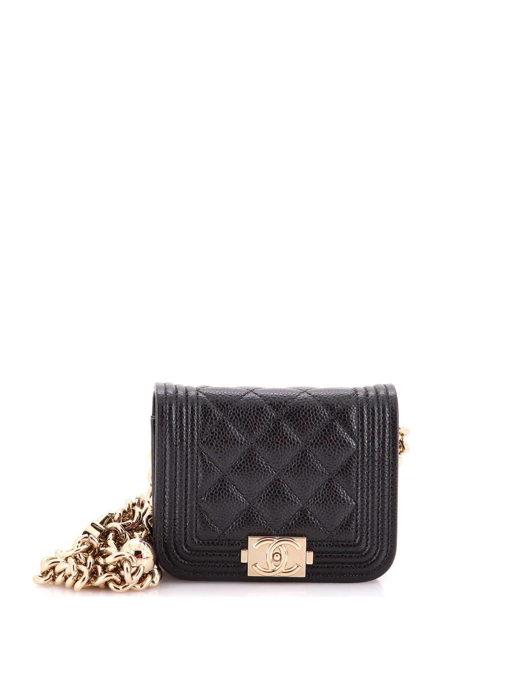 Chanel Boy Flap Chain Belt Bag Quilted #289084C29B